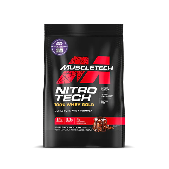 MUSCLETECH Nitro Tech 100% Whey Gold 8LB