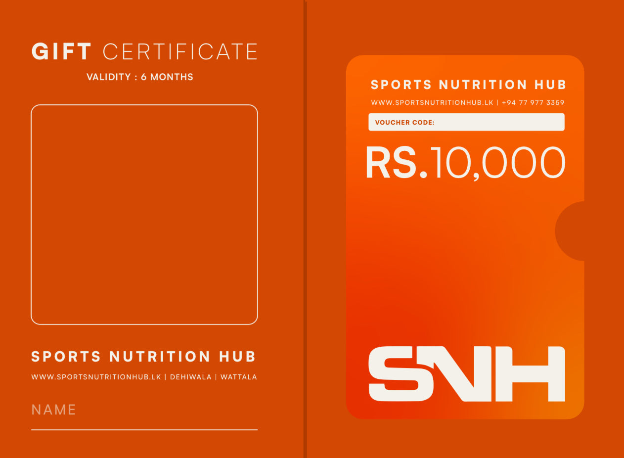 SNH GIFT CERTIFICATE