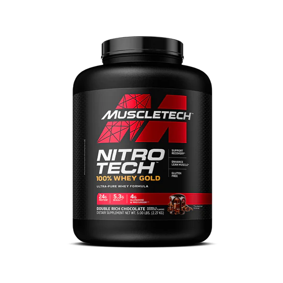 MUSCLETECH Nitro Tech 100% Whey Gold 5LB