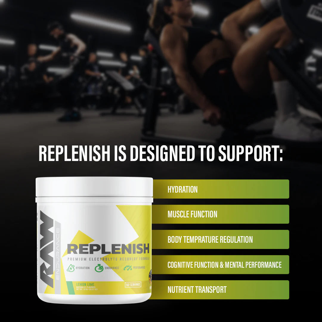 RAW NUTRITION Replenish - Premium Electrolyte Recovery Formula