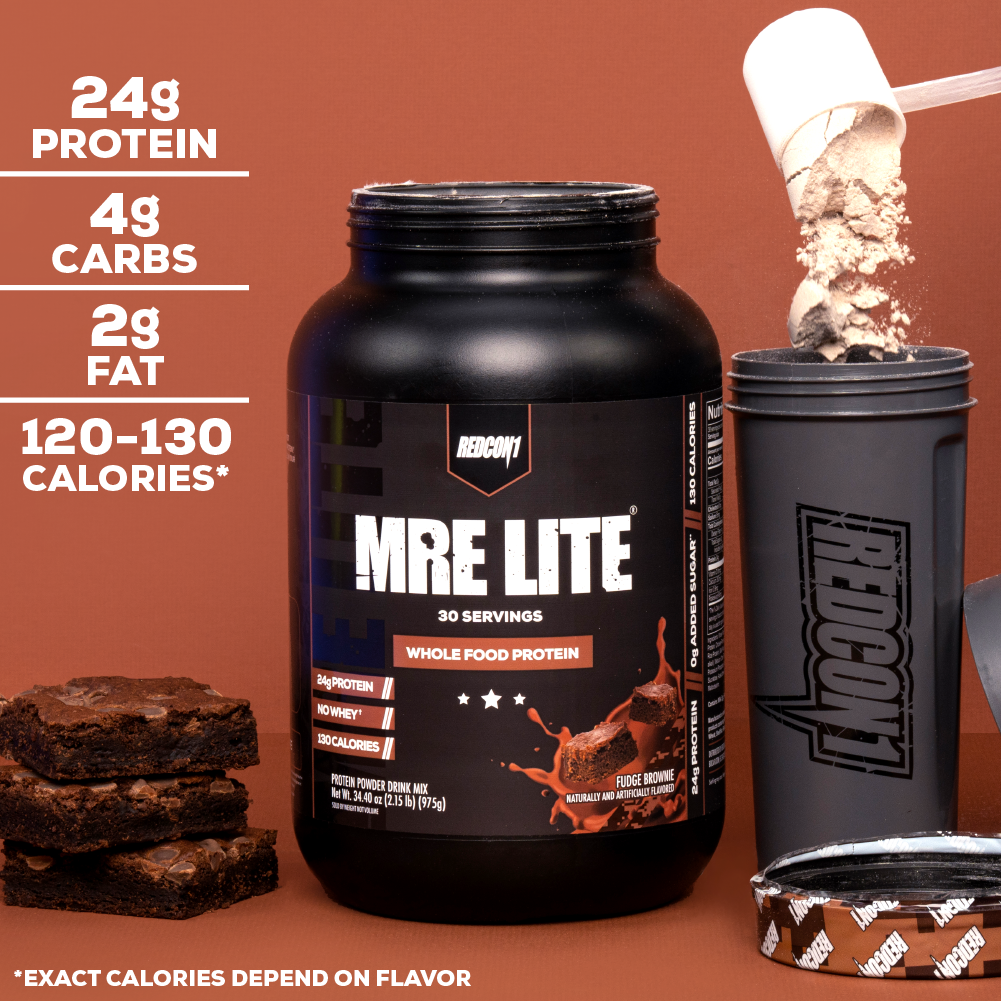 Redcon MRE LITE Whole Food Protein - Sports Nutrition Hub 